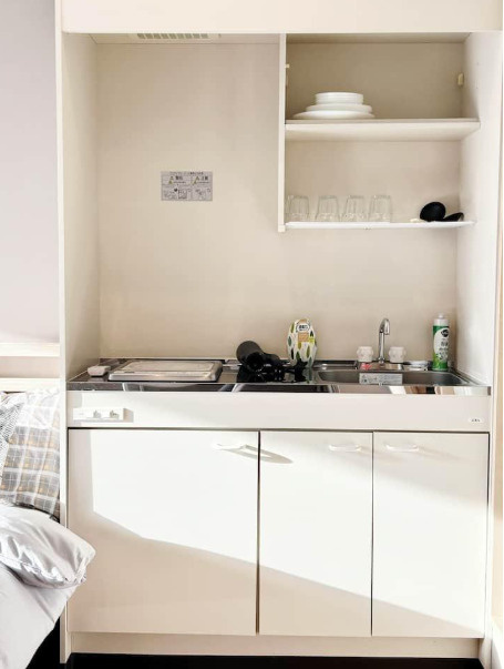 台東区東浅草２丁目のホテルのキッチン