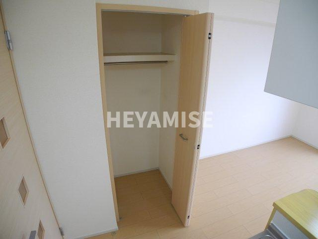 サニーハイツの収納|※室内画像は別号室のもの