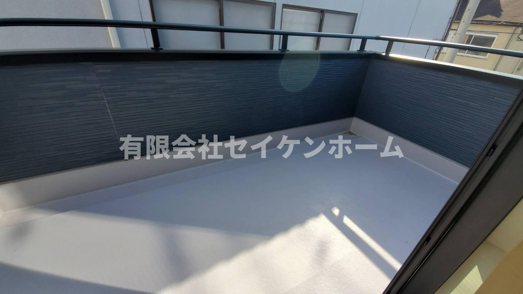 　深谷市田所町第2（駅徒歩9分）2号棟のバルコニー