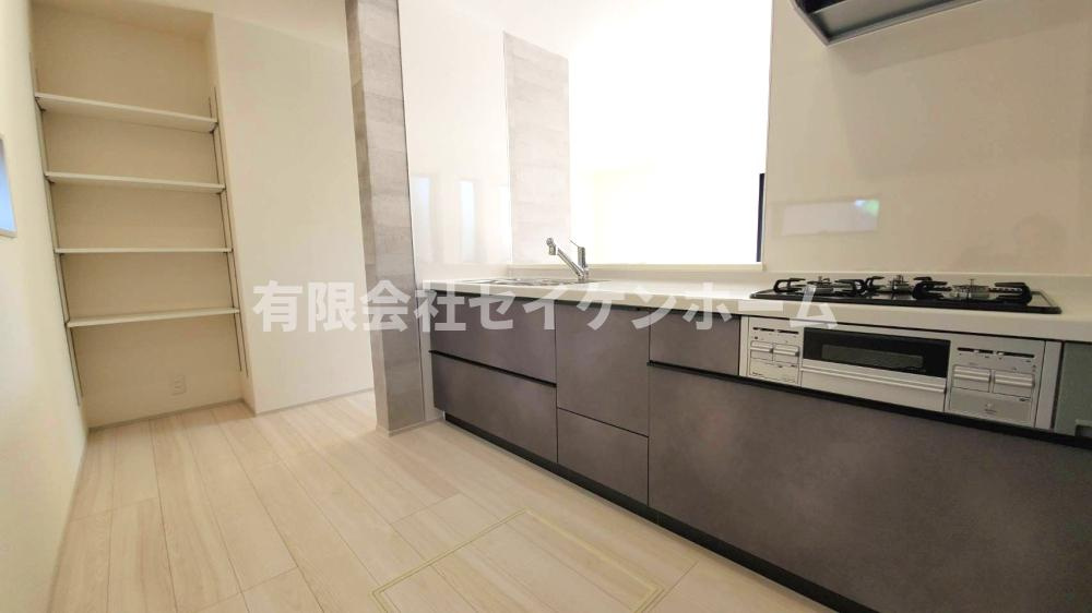 　深谷市田所町第2（駅徒歩9分）2号棟のキッチン