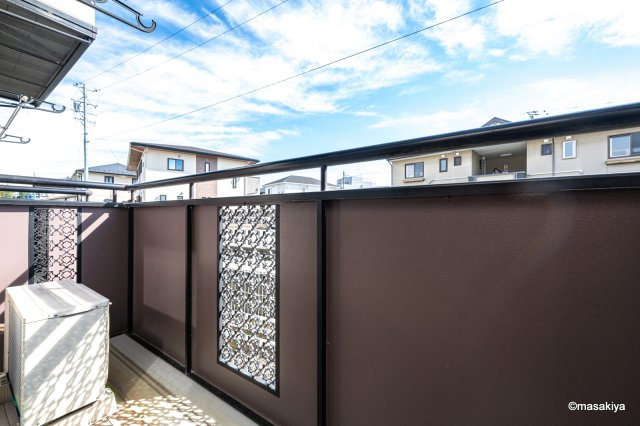 ラ・ステレーヌのバルコニー