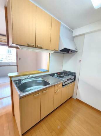 熊本市中央区水前寺３丁目の賃貸マンションのキッチン