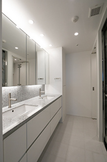 【洗面所】 | パークコート渋谷ザタワー | ※写真は同タイプ住戸です。