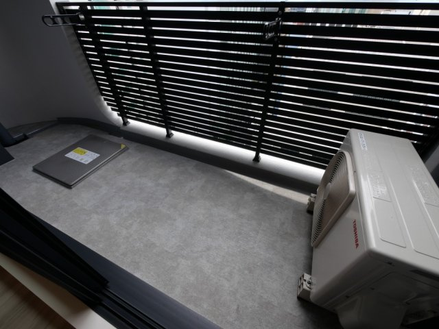 コンフォリア・リヴ北浜淡路町のバルコニー