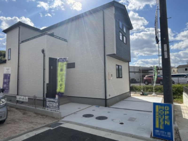 廿日市市大野下更地の駐車場