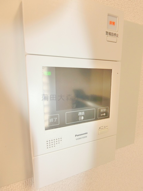 セリゼ雪が谷の設備|モニター付きインターフォン