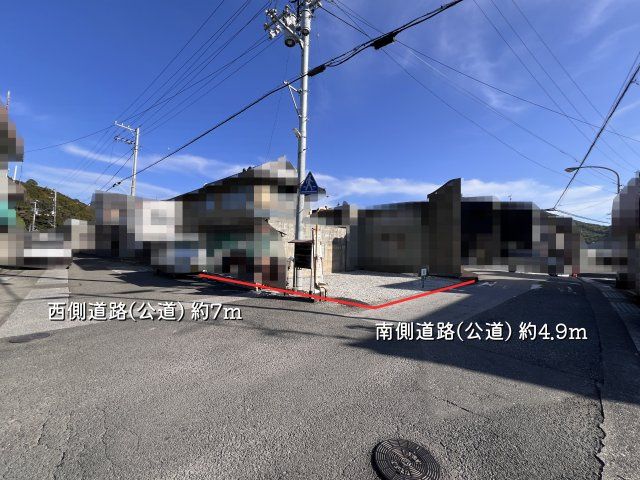 【前面道路含む現地写真】 | 吾川郡いの町八田