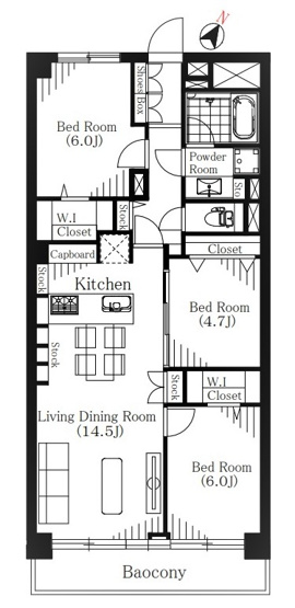 保谷パークハウスB棟