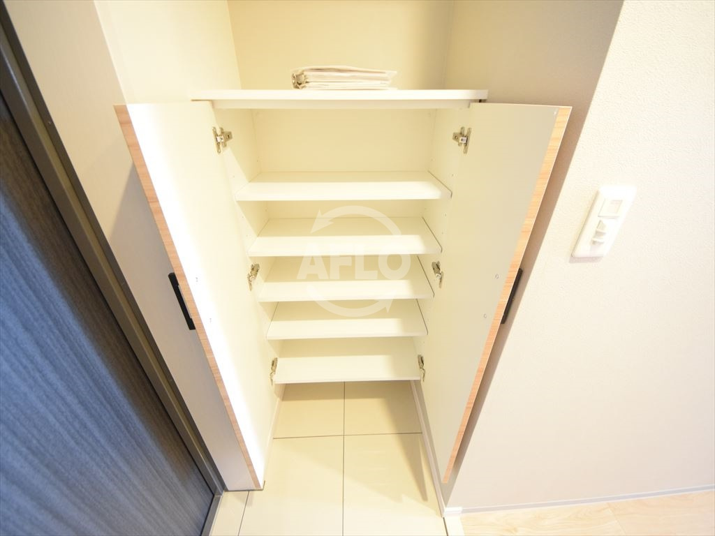 レジュールアッシュ京橋の収納|レジュールアッシュ京橋　シューズボックス