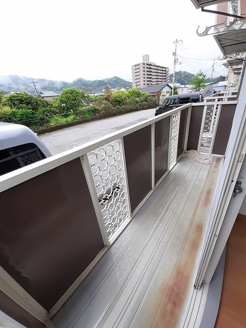 コーポラス　ＪＵＮＯのバルコニー|バルコニー