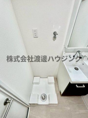 岡本ハイツの設備|室内洗濯パン