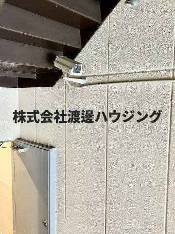 岡本ハイツの設備|防犯カメラ付き
