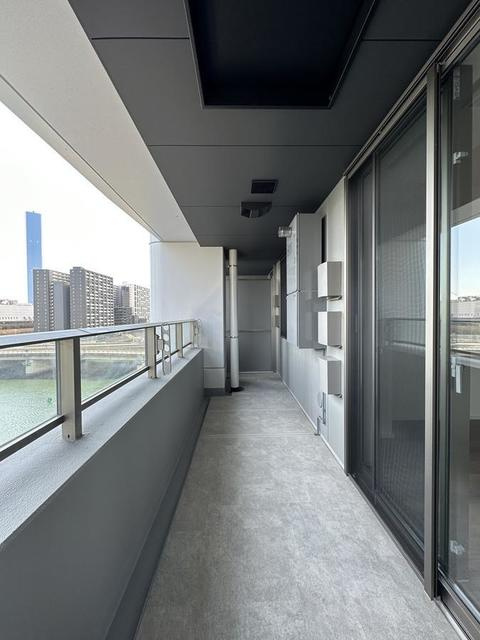 パークタワー勝どき　サウス棟のバルコニー|※写真は同タイプ住戸です。