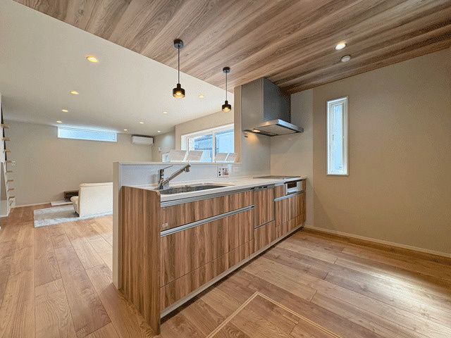 富谷市鷹乃杜３丁目のキッチン