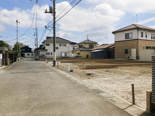 新築戸建・新築建売　行田市棚田町3丁目【長期優良住宅】西小・西中の前面道路含む現地写真