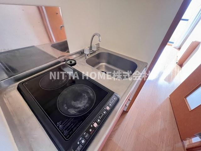 駅北ISAのキッチン|IH完備です◆