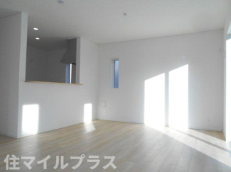 【居間・リビング】 | 郡山市富久山町福原新築一戸建て8棟 | 使いやすい居間です