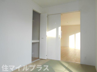 【和室】 | 郡山市富久山町福原新築一戸建て8棟 | 和室があると、家にあたたかい雰囲気が生まれます