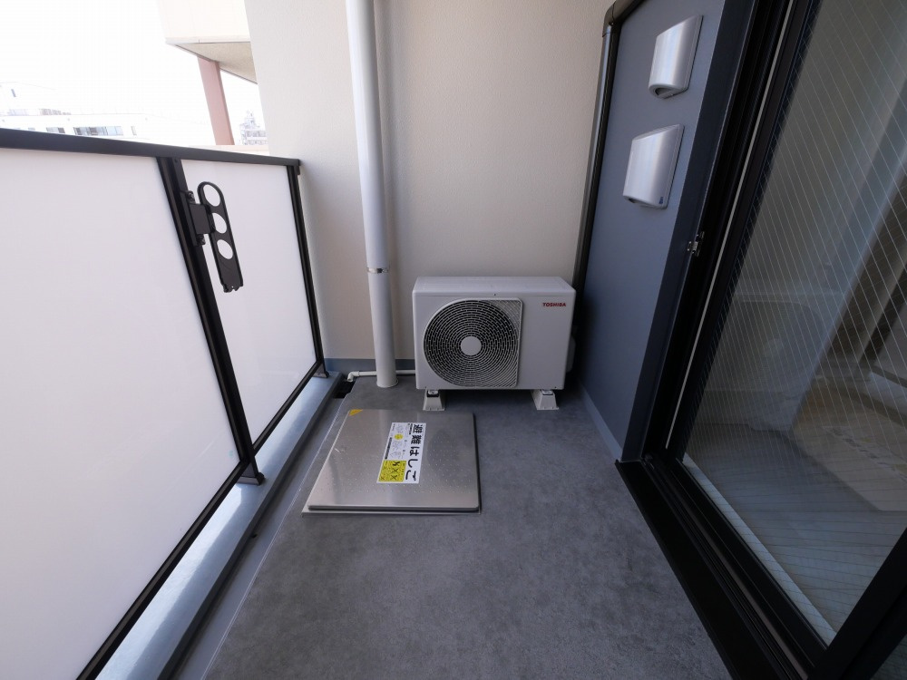 ブランシエスタ森ノ宮のバルコニー