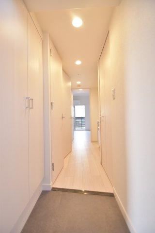 大阪市城東区中央３丁目の賃貸マンションのエントランス