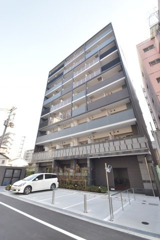大阪市城東区中央３丁目の賃貸マンションの外観