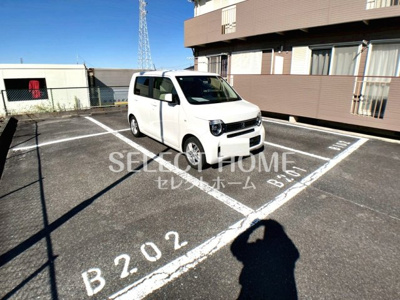 【駐車場】 | グランパスB | カースペースがあります