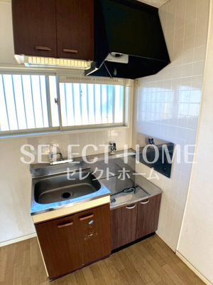 【キッチン】 | グランパスB | お料理しやすいキッチンです