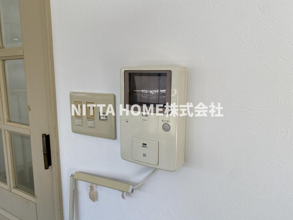 福知山市土師新町２丁目の一戸建てのセキュリティ|TVインターホンもあります♪