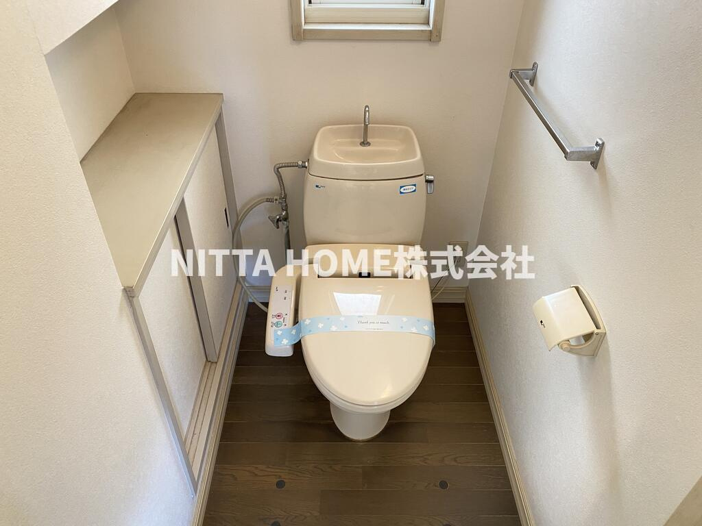 福知山市土師新町２丁目の一戸建てのトイレ|もちろん、ウォシュレット付き◆