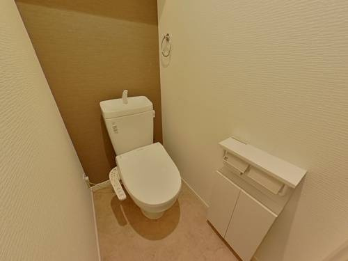 熊本市中央区坪井３丁目の賃貸マンションのトイレ