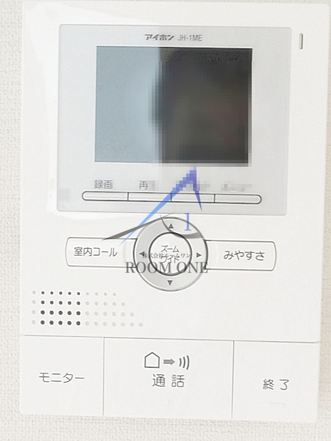 へーベルメゾン小杉町のセキュリティ|モニター付きインターホンです。