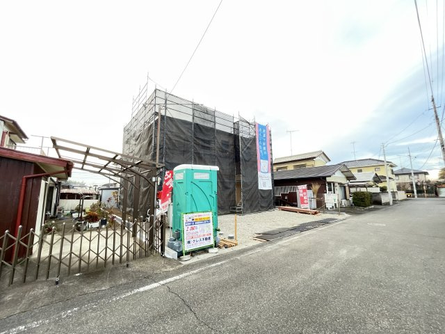 新築戸建・新築建売　館林市高根町第1　第八小・多々良中の前面道路含む現地写真