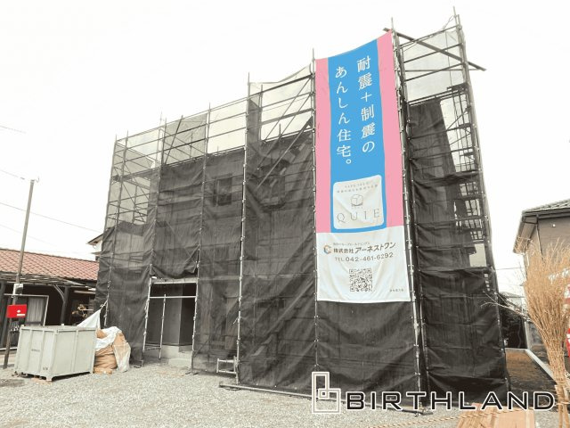 新築戸建・新築建売　館林市高根町第1　第八小・多々良中の外観|12月22日　現地写真追加♪完成まで、あと少しです！！