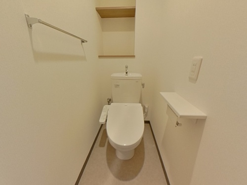 熊本市中央区八王寺町の賃貸マンションのトイレ