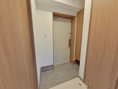 熊本市中央区八王寺町の賃貸マンションの玄関