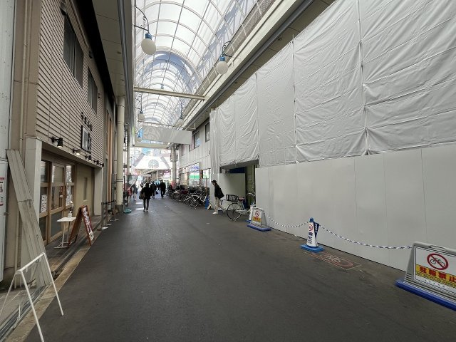 大阪市東淀川区東淡路４丁目の店舗一部の周辺