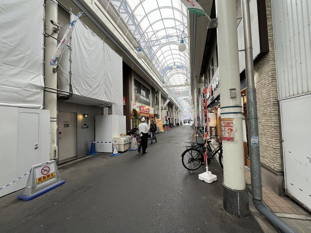 大阪市東淀川区東淡路４丁目の店舗一部の周辺