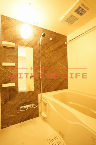 【10,000円キャッシュバック対象物件】の浴室|落ち着いた空間のお風呂です