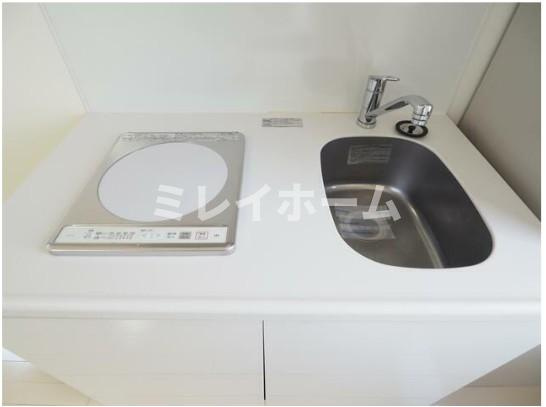 COCOCUBE平和島のキッチン