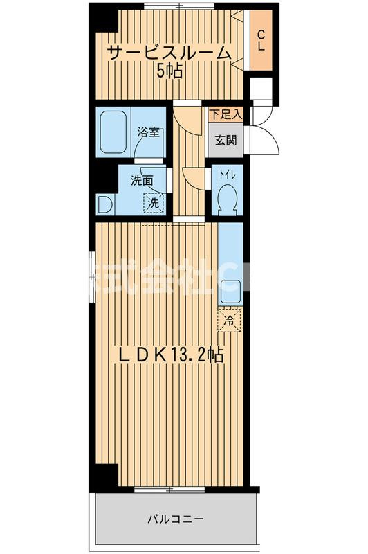 行徳倶楽部の間取り