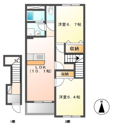 【間取り】 | ボヌール