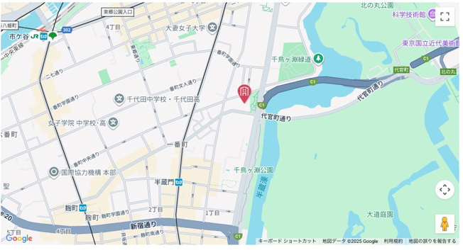 【地図】 | ★仲介手数料半額★Ichibancho Park Mansion （室内フルリフォーム済み）