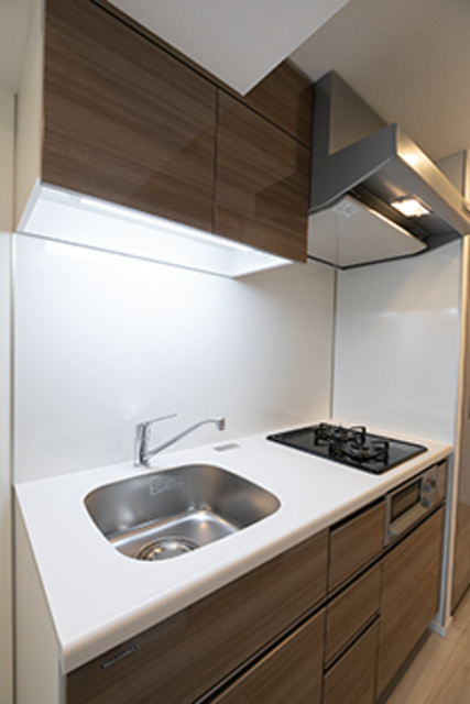 グレイスリヴィエール東京八丁堀のキッチン|※写真は同タイプ住戸です。