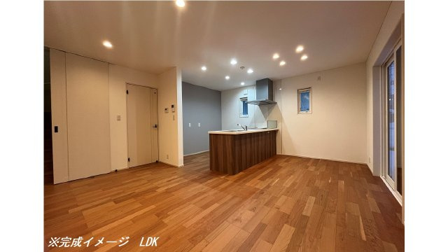 鶴岡市朝暘町24-23の居間・リビング|※同社同モデルの施工イメージです