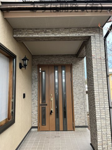 山形市高原町239-233の玄関|12/4撮影　
リフォーム完了