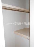 花巻市里川口町のアパートの収納