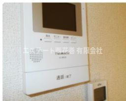 花巻市里川口町のアパートのセキュリティ|TVドアホン