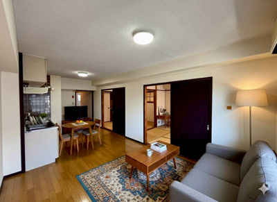 【居間・リビング】 | マンション鳥飼 | ※家具はイメージです。