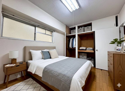 【洋室】 | マンション鳥飼 | ※家具はイメージです。