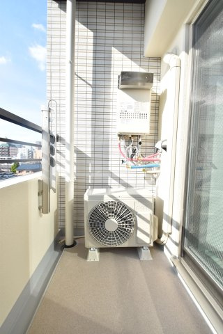 大阪市都島区都島北通２丁目の賃貸マンションのバルコニー